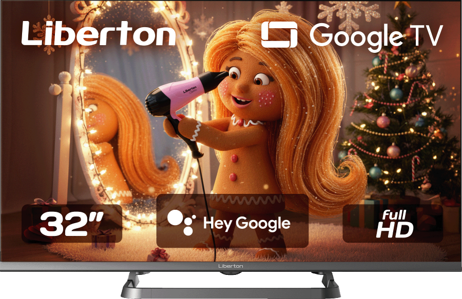 Купити Телевізор Liberton LTV-32F03GT - Фото 1 Телевізор Liberton LTV-32F03GT - Фото 1
