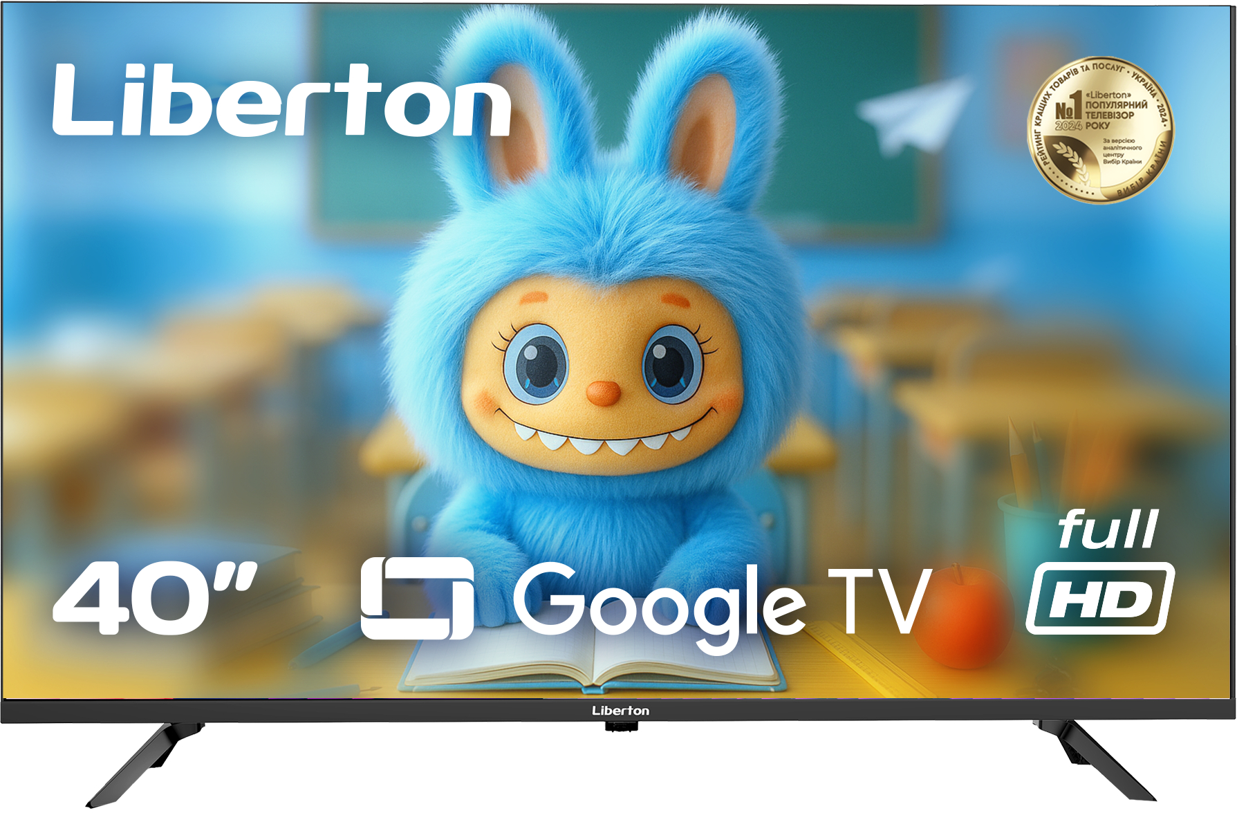 Купити Телевізор Liberton LTV-40F02GT - Фото 1 Телевізор Liberton LTV-40F02GT - Фото 1