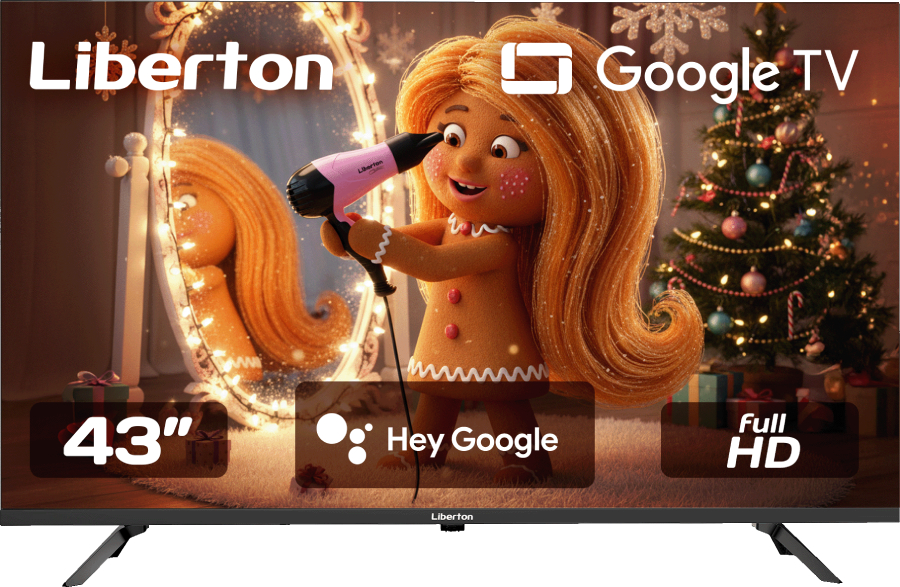 Телевізор Liberton LTV-43F02GT - Фото 1