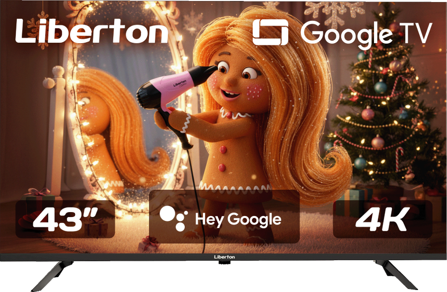 Купити Телевізор Liberton LTV-43U02GT - Фото 1 Телевізор Liberton LTV-43U02GT - Фото 1