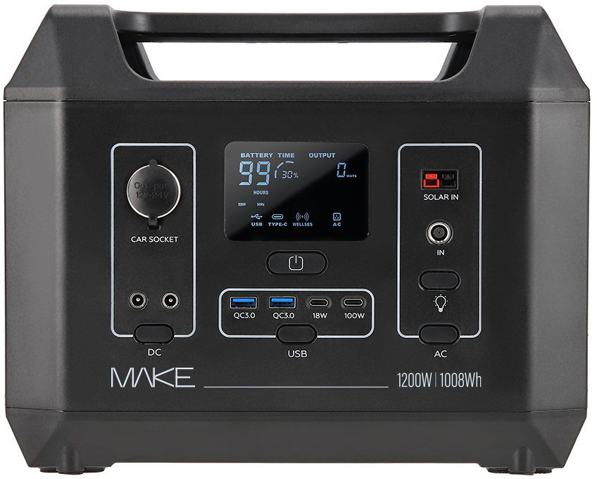 Зарядная станция универсальная MAKE 1200W 1008Wh (MPS-12002) - Фото 1