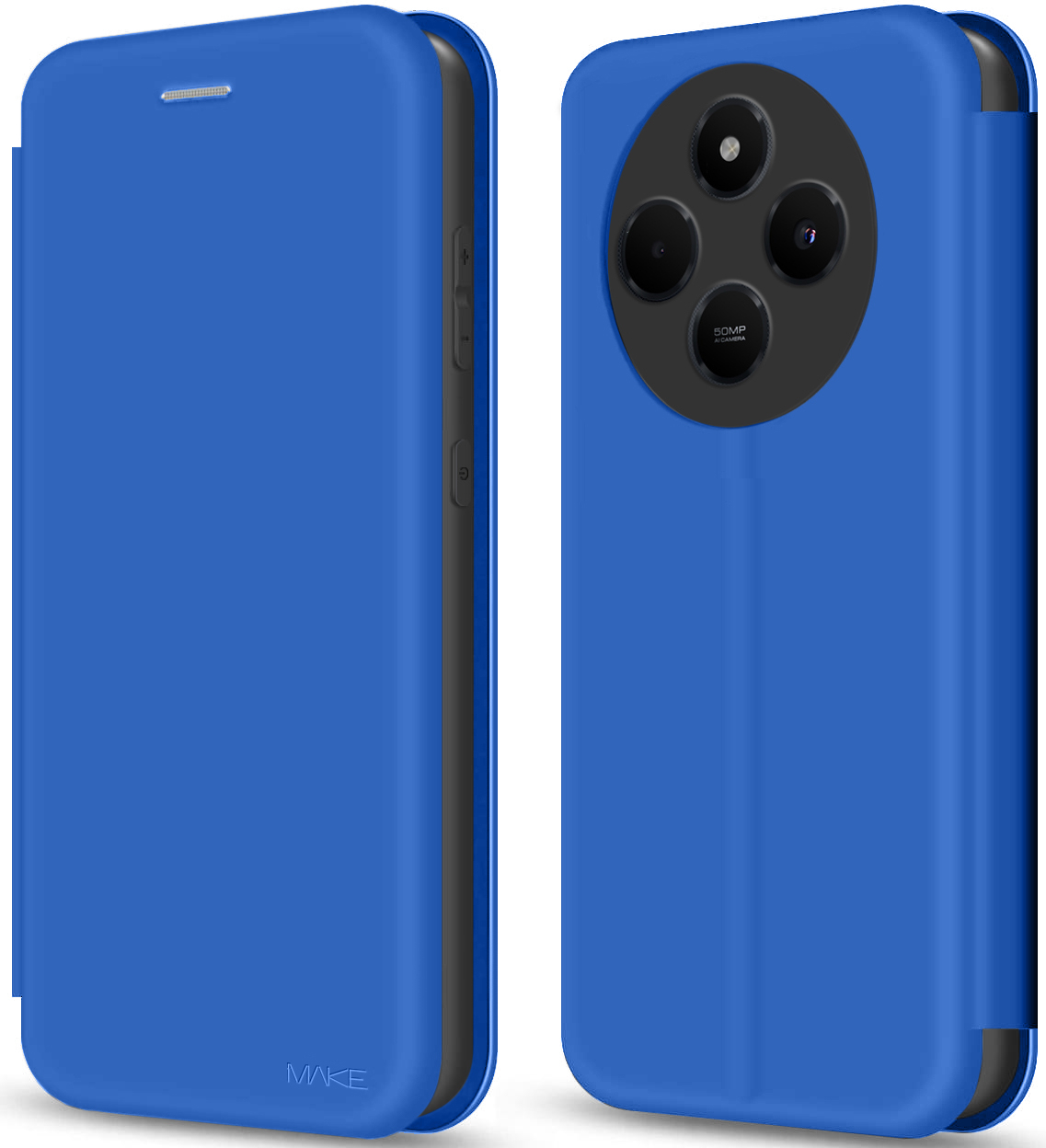 Чохол для смартфону MAKE Flip Xiaomi Redmi 14C/Poco C75 Blue (MCP-XR14C/PC75BL) - Фото 1