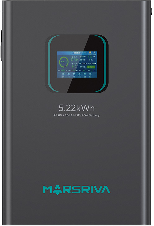 Батарея для солнечного инвертора Marsriva MDEnergy Storage LiFePO4 battery 25.6V/200Ah (MR-LFP24-200-WMD) - Фото 1