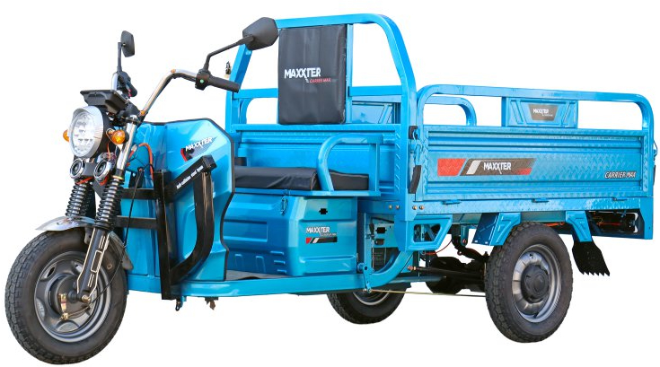 Электроскутер Maxxter CARRIER MAX Blue - Фото 1