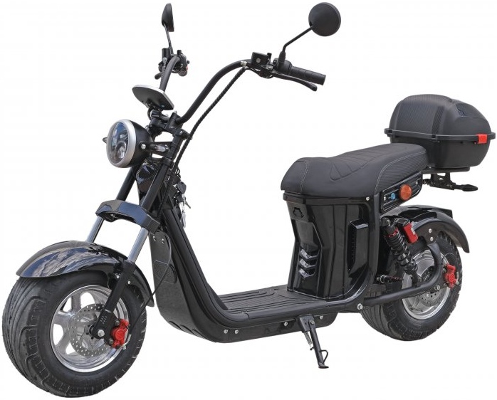 Электроскутер Maxxter Rock 2.0 Black - Фото 1