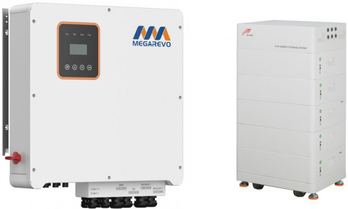 Система зберігання енергії MEGAREVO R12KH3/HV RESS-25KW (3ф.,12kW+батарея 25kW/h) - Фото 1