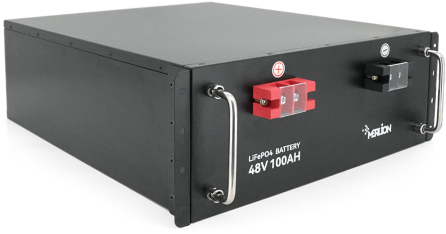 Батарея для солнечного инвертора Merlion LiFePO4 48V 100AH for Solar, BMS-100A 5000 циклов Q1 (LFP48-100US) - Фото 1