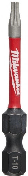 Бита для отвертки Milwaukee SHOCKWAVE TX10 50 мм (4932471570) - Фото 1