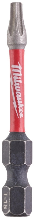 Бита для отвертки Milwaukee SHOCKWAVE TX15 50 мм (4932451286) - Фото 1