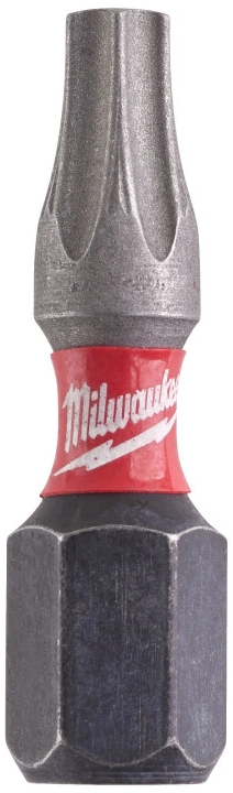 Бита для отвертки Milwaukee SHOCKWAVE TX20 25 мм 2 шт. (4932430874) - Фото 1