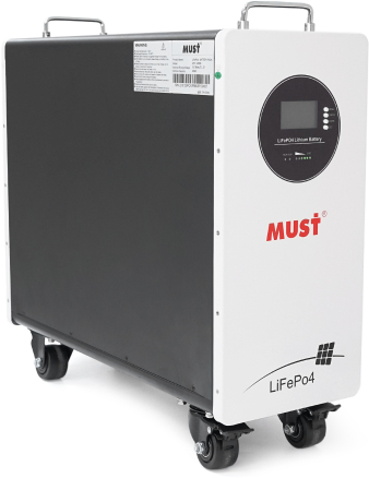 Батарея для солнечного инвертора Must LiFePO4 LP21-48300 51.2V 300Ah 15,36KWh - Фото 1