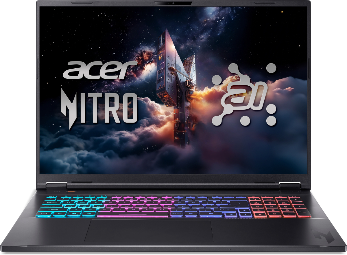 Ноутбук ігровий Acer Nitro 18 AN18-61 (NH.QY7EU.001) Obsidian Black - Фото 1