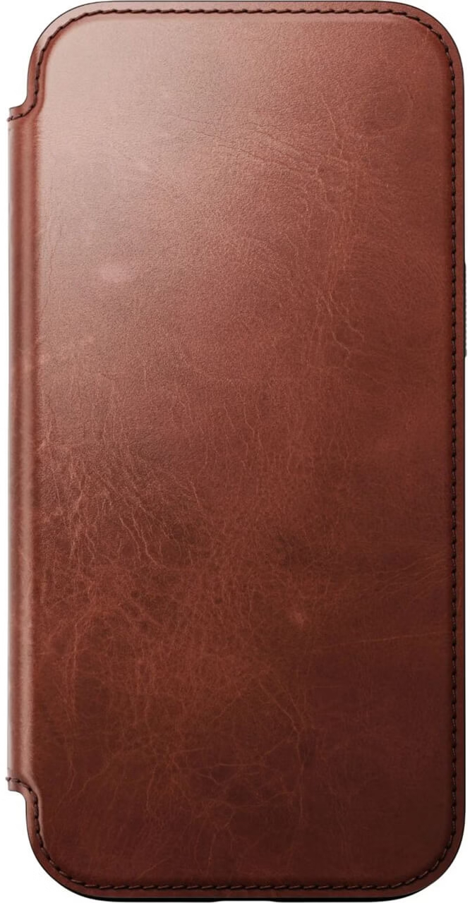 Чехол для смартфона Nomad Modern Leather Folio Olde Dublin Horween for iPhone 16 Pro (NM01398585) - Фото 1