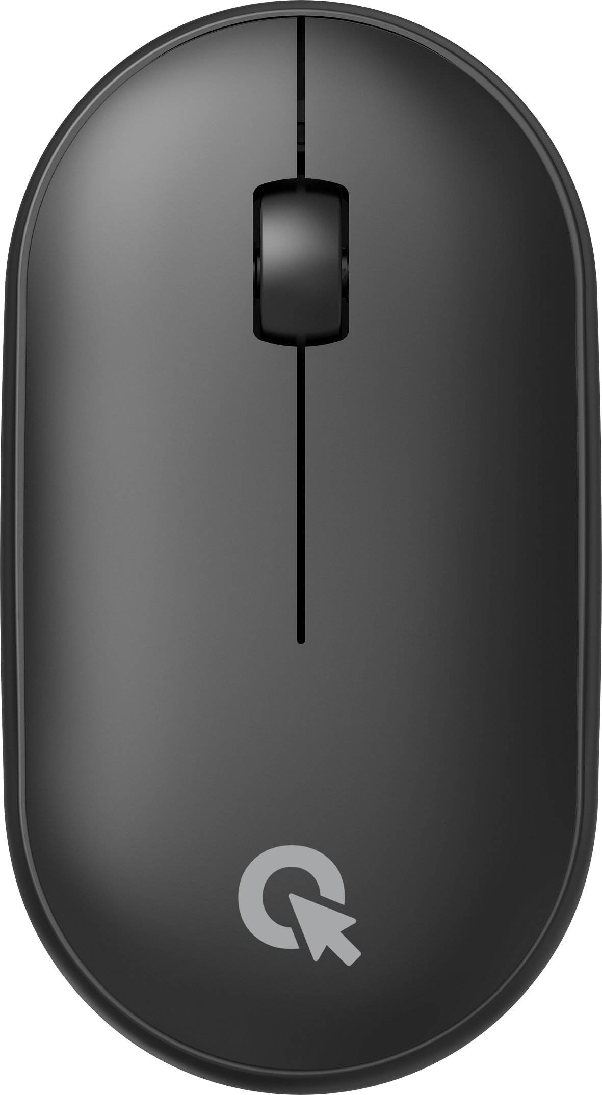 Мышь беспроводная OfficePro Silent Click Wireless Black (M185B) - Фото 1