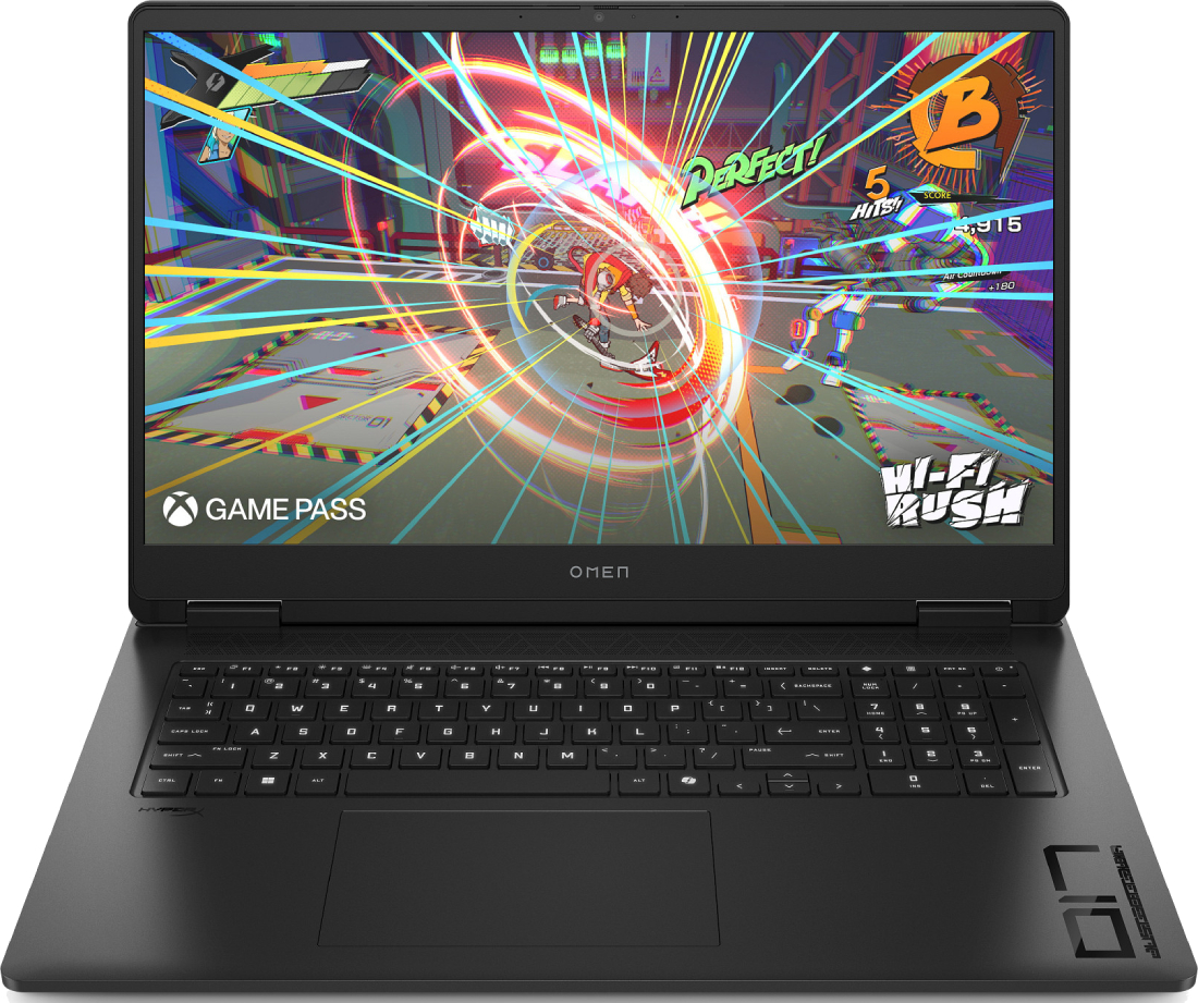 Ноутбук игровой HP OMEN 17-db1007ua (C3UM7EA) Shadow Black - Фото 1