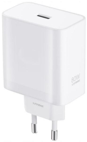 Мережевий зарядний пристрій OPPO SUPERVOOC 80W (VCB8OAEH) White - Фото 1