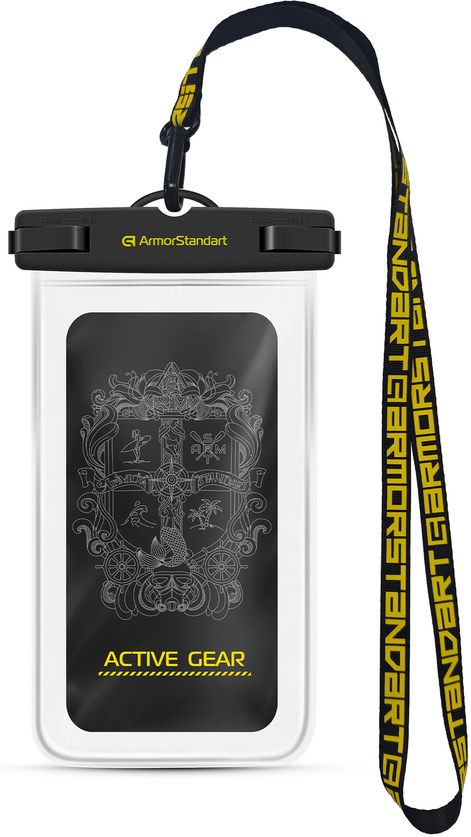 Чохол для смартфону Armorstandart Waterproof Basic Case Black (ARM59233) - Фото 1
