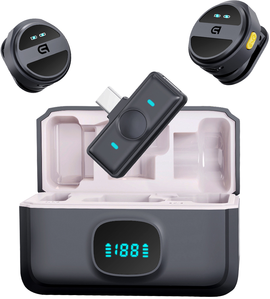 Микрофон для смартфона Armorstandart ASM4 2in1 USB type-C black (ARM88480) - Фото 1