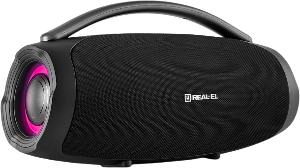 Портативна акустика REAL-EL X-755 Black - Фото 1