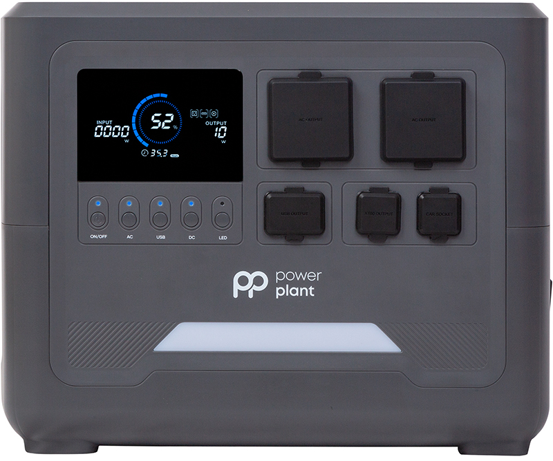 Зарядная станция универсальная PowerPlant G20 1536Wh, 1800W (PB931385) - Фото 1