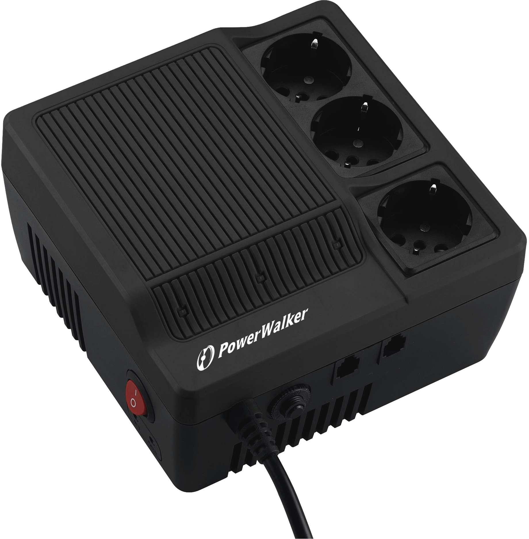 Стабилизатор напряжения PowerWalker AVR 1000 (10120301) - Фото 1