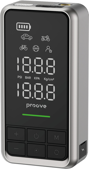 Пускозарядное устройство Proove + Насос Air Jump 10400mAh 1000A Gray (JSAP10400203) - Фото 1