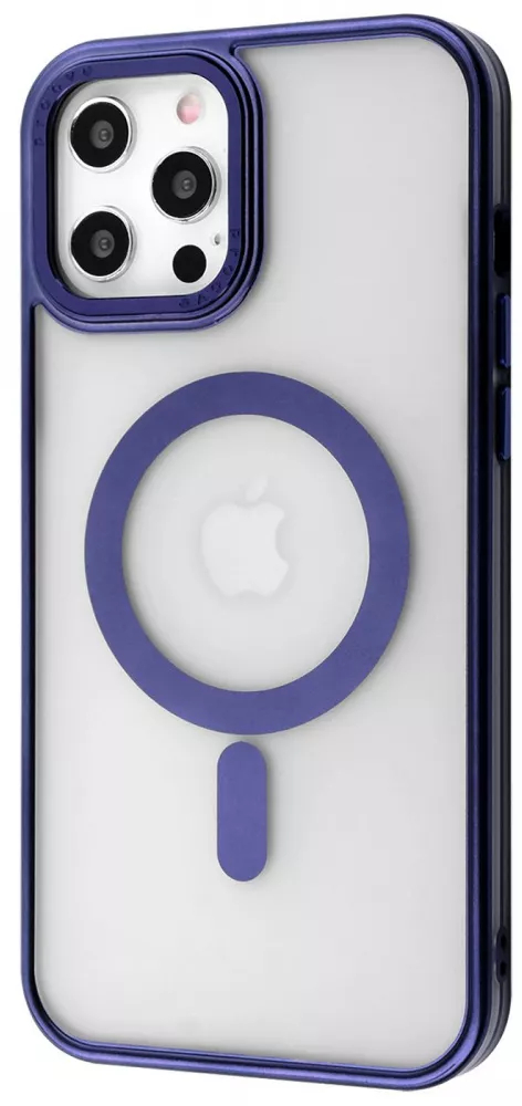 Чохол для смартфону Proove Blur Case with Magnetic Ring iPhone 12/12 Pro Midnight Blue (PCBCIP12PM08) - Фото 1