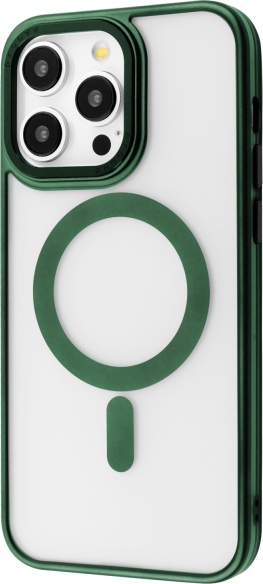 Чехол для смартфона Proove Blur Case with Magnetic Ring iPhone 13 Pro Max Green - Фото 1