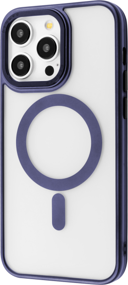Чехол для смартфона Proove Blur Case with Magnetic Ring iPhone 13 Pro Max Midnight Blue (PCBCIP13PM08) - Фото 1