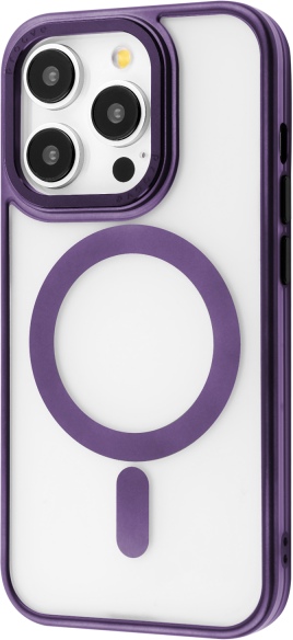 Чехол для смартфона Proove Blur Case with Magnetic Ring iPhone 14 Pro Deep Purple (PCBCIP14P004) - Фото 1