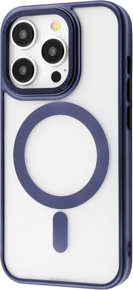 Чехол для смартфона Proove Blur Case with Magnetic Ring iPhone 14 Pro Midnight Blue (PCBCIP140008) - Фото 1
