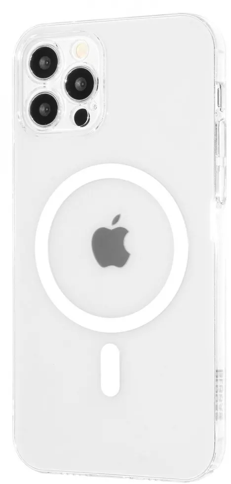 Чохол для смартфону  Crystal Case with Magnetic Ring iPhone 12 Pro Max Transparent (PCCCIP12PM01) - Фото 1