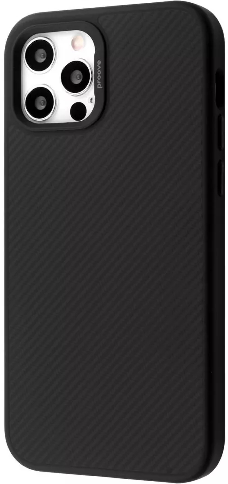 Чохол для смартфону Proove Force Armor Case with Magnetic Ring iPhone 12/12 Pro Black (PCFAIP120P02) - Фото 1