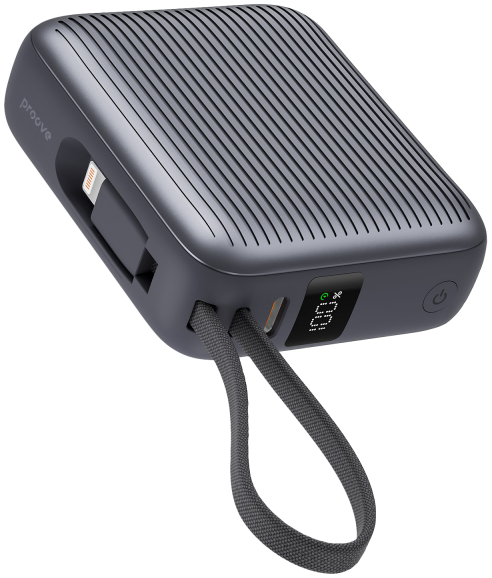 Батарея мобильная Proove Moon Rock 22.5W 10000mAh Gray (PBM122012105) - Фото 1