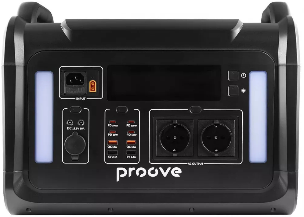 Зарядная станция универсальная Proove PowerHome K2400 Black (2160Wh, 2400W) - Фото 1