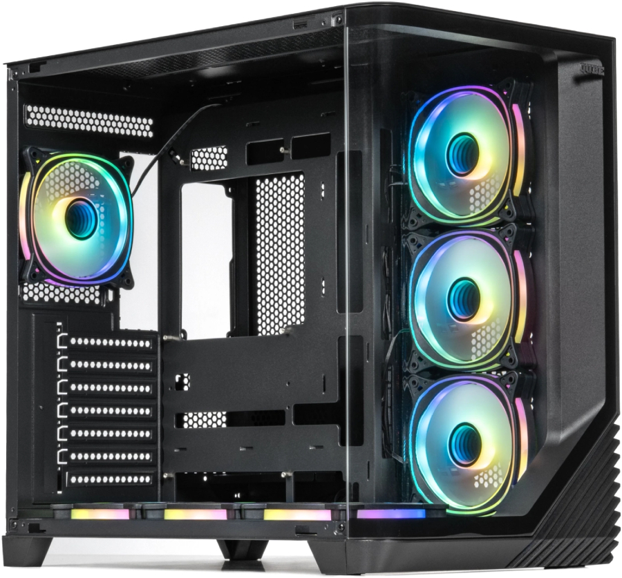 Корпус QUBE MIRAGE 7ARGB Black (MIRAGE_GBNU3) - Фото 1