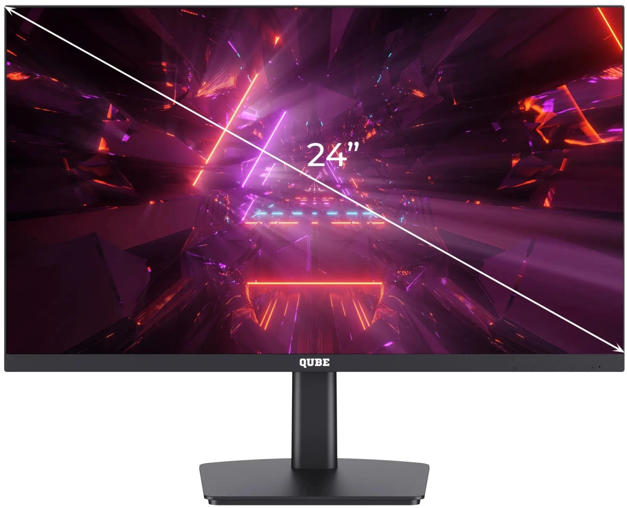 Монитор QUBE V24F100-IPS - Фото 1