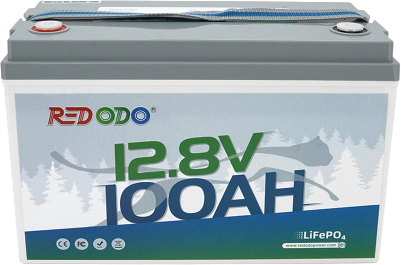 Акумулятор для ДБЖ Redodo LiFePO4 Redodo 12.8V 100Ah BMS 100A (Redodo-128V100) - Фото 1