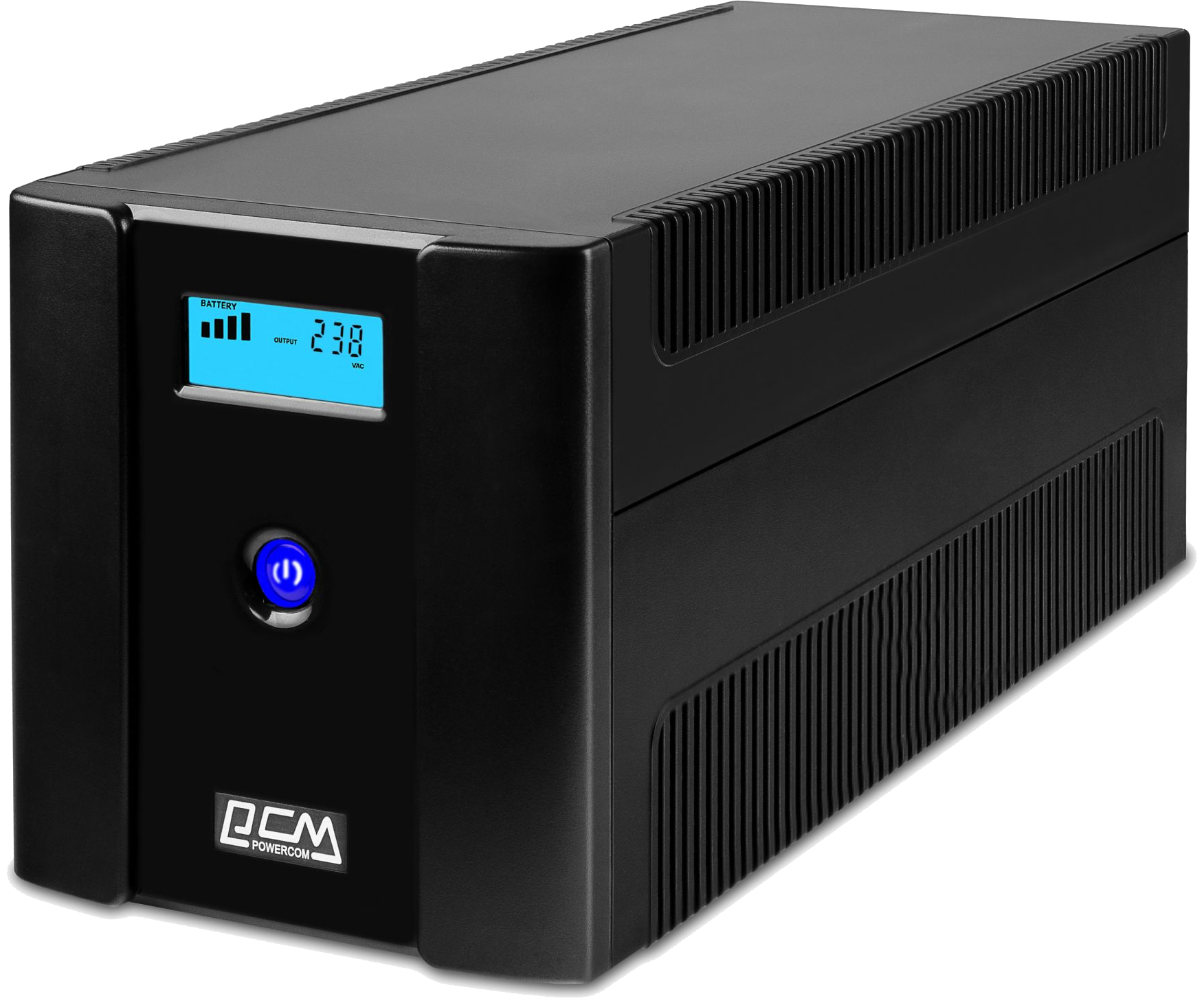 Источник бесперебойного питания Powercom RPT-2000AP, 4 x євро USB LCD (00210226) - Фото 1