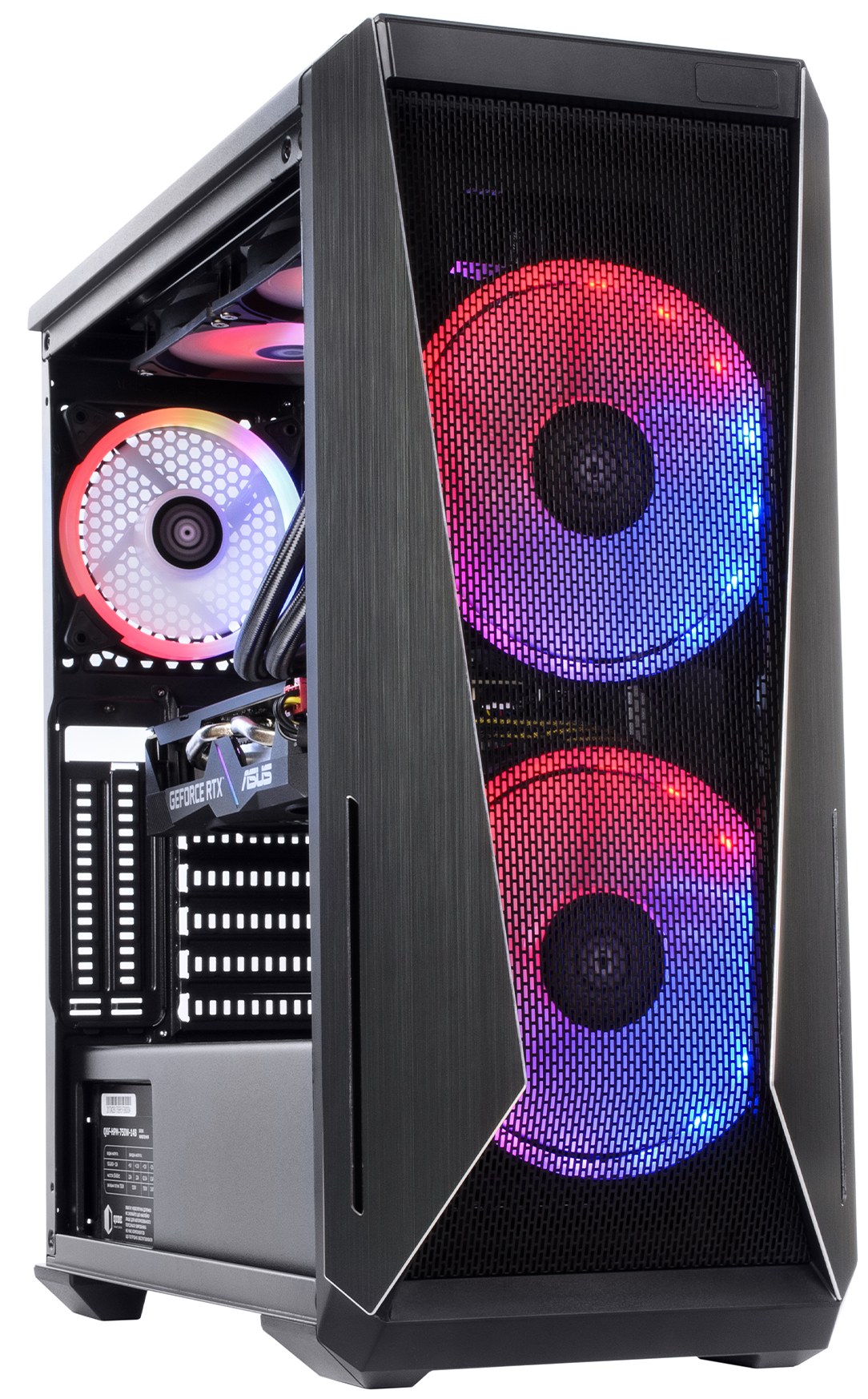 Системный блок QUBE QB Ryzen 7 7700X RTX 4070 Ti SUPER 16GB W1 6410 (Ryzen77700XRTX4070TiSUPER16GBW16410) - Фото 1