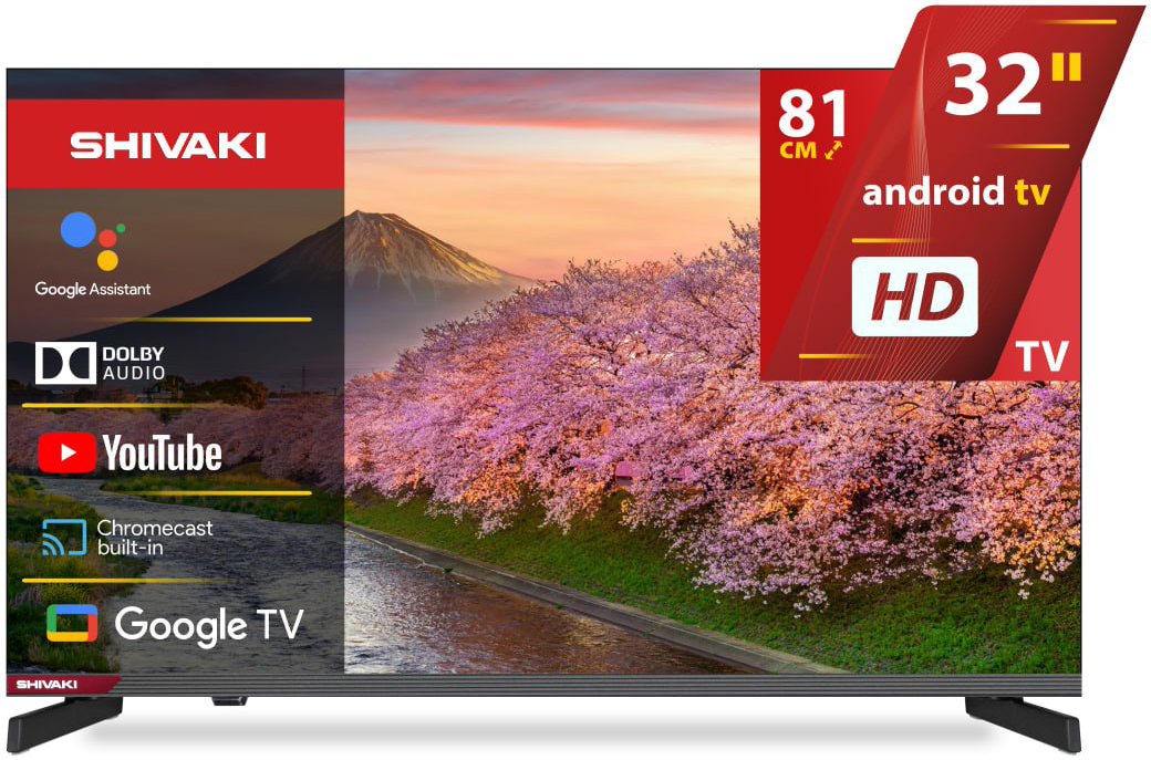 Телевизор Shivaki S32NHC900 Grey - Фото 1