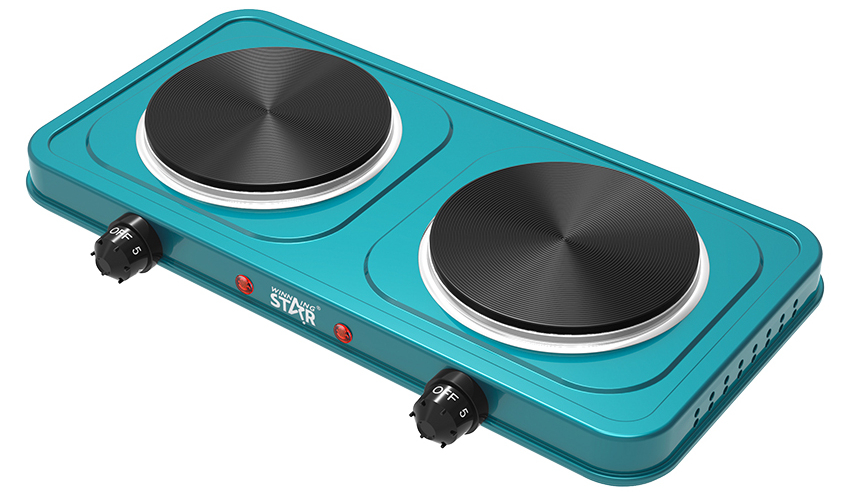 Плита электрическая настольная WinningStar Green (WNNGS-ST-9638-G) - Фото 1