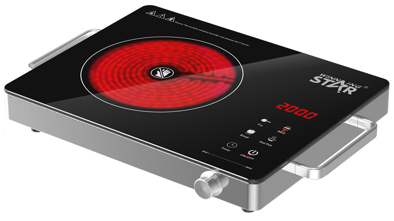 Плита электрическая настольная WinningStar Silver (WNNGS-ST-9102-SL) - Фото 1