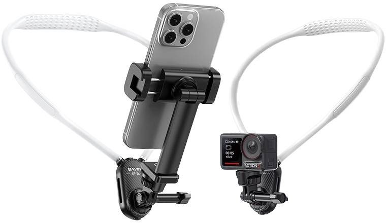 Купить Держатель для мобильного устройства Bavin AP-26 360°/1/4''/55-100mm Black (AP-26 BK) - Фото 1 Держатель для мобильного устройства Bavin AP-26 360°/1/4''/55-100mm Black (AP-26 BK) - Фото 1