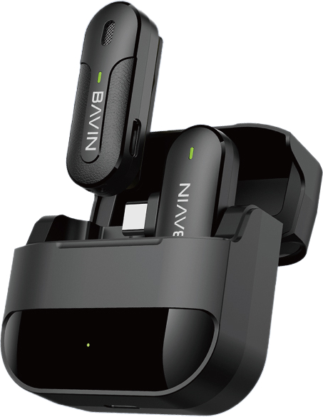 Микрофон для смартфона Bavin MP-100 Type-C Black (H-MP-100 BK) - Фото 1