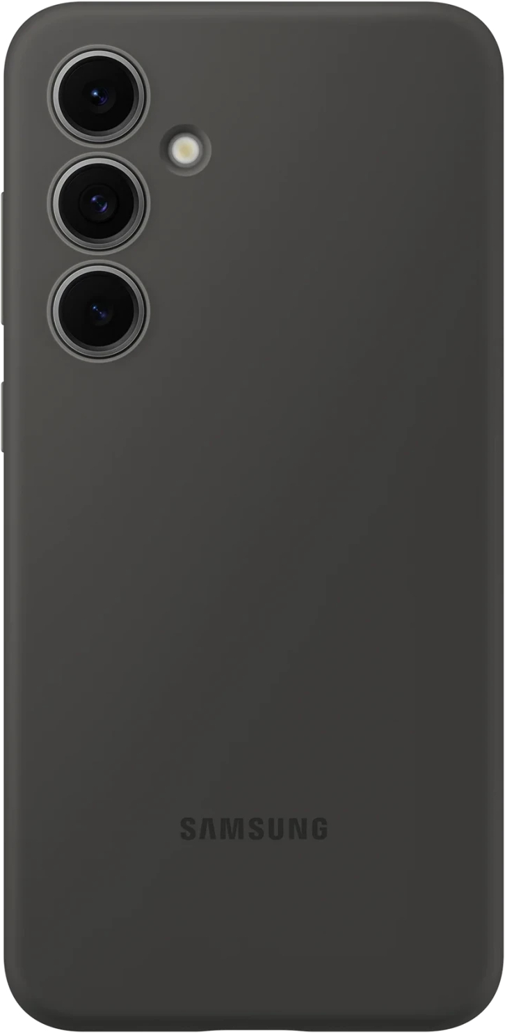 Чохол для смартфону Samsung Silicone Case S24 FE Black (EF-PS721CBEGWW) - Фото 1