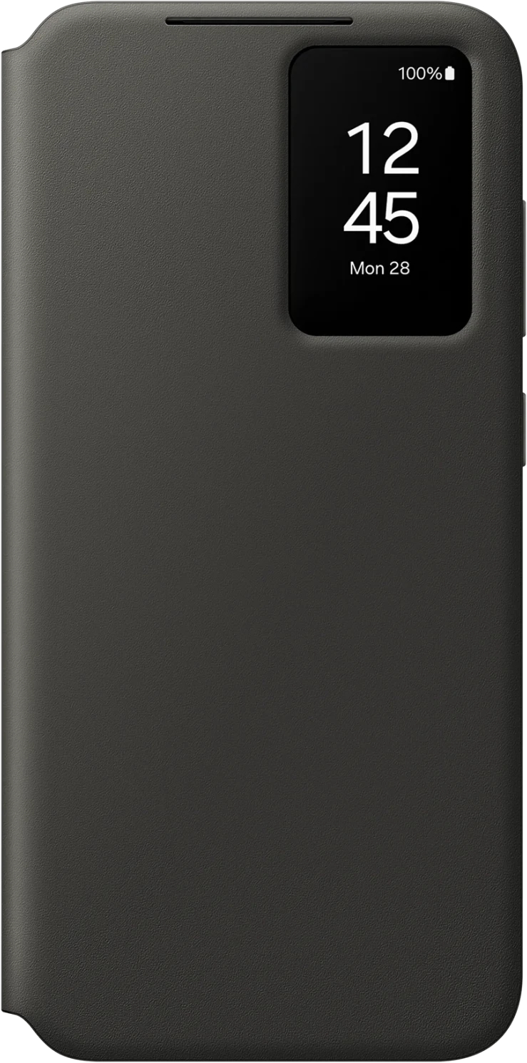 Чехол для смартфона Samsung Smart View Wallet Case S24 FE Black (EF-ZS721CBEGWW) - Фото 1