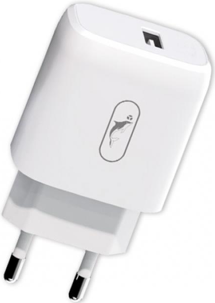Сетевое зарядное устройство SkyDolphin SC22E 1USB, 2.1A White (SDMZP-000157) - Фото 1