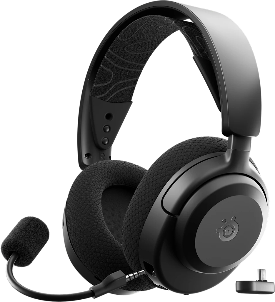 Гарнитура беспроводная игровая SteelSeries Arctis Nova 3X Wireless MultiPlatform/Xbox Black (61689) - Фото 1