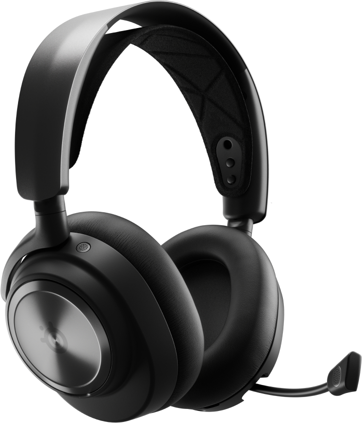 Гарнитура беспроводная игровая SteelSeries Arctis Nova Pro Wireless Black (61520) - Фото 1
